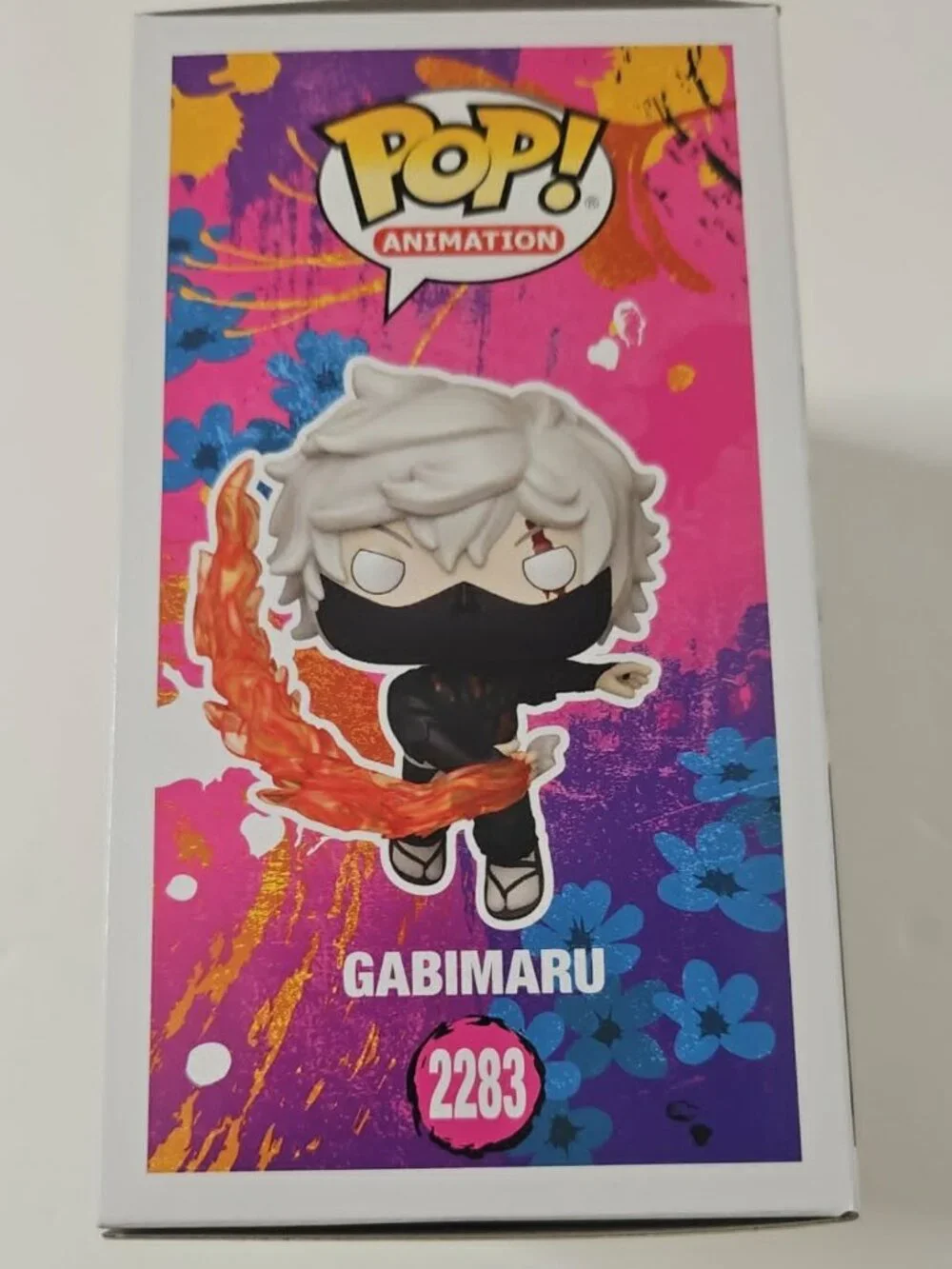 Rare Funko Pop Gabimaru #2283 CHASE Hell's Paradise Hologram + Protector - Picture 6 of 7